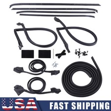 Weather Strip Seal Full Weatherstrip Kit For Chevy Camaro Firebird 1970-1981