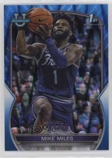 2022-23 Bowman U Chrome Blue RayWave Refractor 85/199 Mike Miles Jr #88 2r8