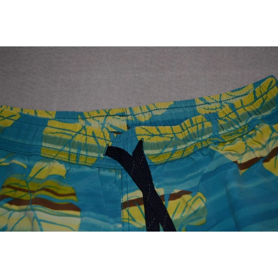 38480 Tommy Bahama Bañador Pantalones Cortos Azul Nylon Talla Mediana Para Hombre Foto 4 de 4
