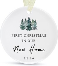 First Christmas in New Home Ornament 2026 First New Home Ornament New House Our