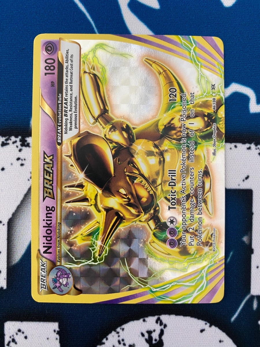 pokemon card nidoking break - (46/108) - XY Evolutions and Retreat Cost of its previous Evolution Nidoking BREAK #46 Prices |
