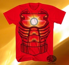 New Marvel I am Iron Man Mens Costume T-Shirt