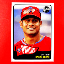 Bobby Abreu 2003 Upper Deck Vintage Card #140 MLB Philadelphia Phillies