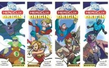 DC Comics Heroclix: Origin - 4-Figure Booster Pack Rare 