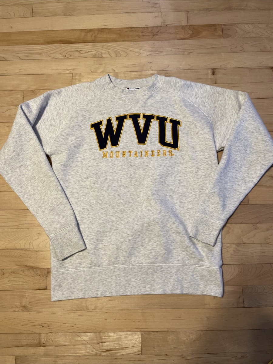 Crew Neck Wvu Champion Sweatshirts WVU Unwind Back Knot Crew