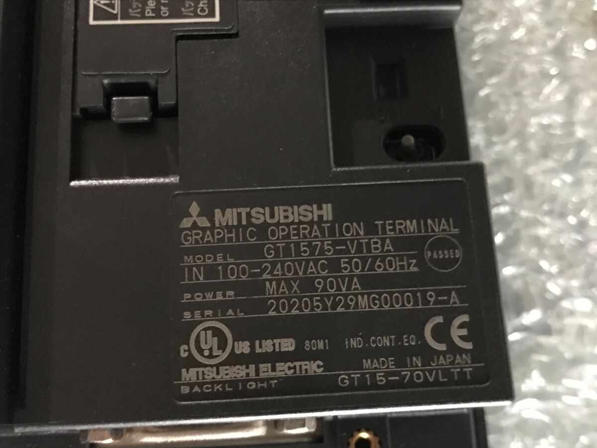 Mitsubishi Operation Terminal GT1575-VTBA With GT15-75QBUSL Q Bus interface  unit