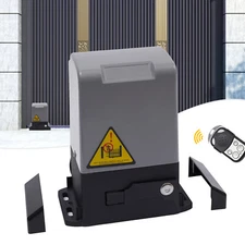 3968lbs Electric Sliding Gate Opener Door Operator Driveway Motor 750w w/ Remote