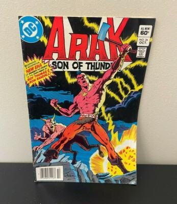 Arak Son of Thunder Vol 1 #26 DC Comics 1983 Paper Comic Book