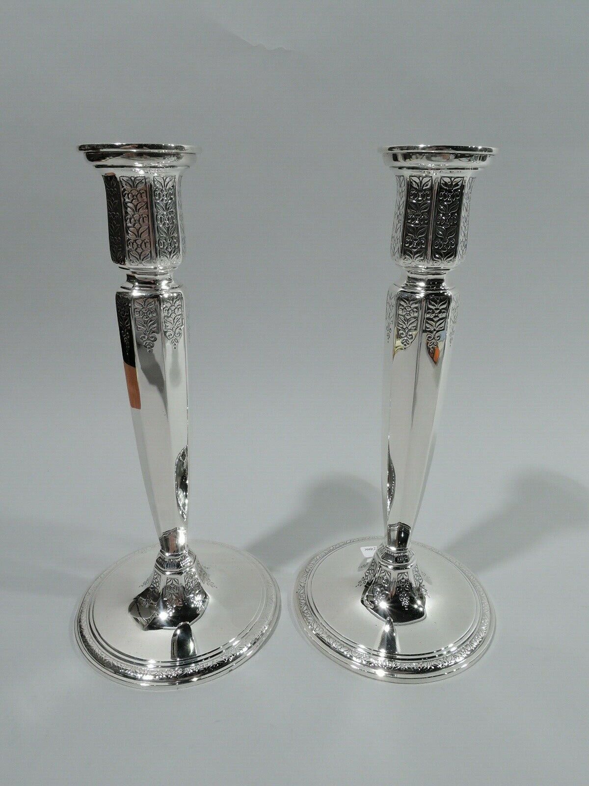 Max 51% OFF Tiffany Candlesticks Outlet SALE - 20423a-Antique Art Deco-American Sterling