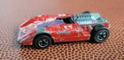 VTG 1969 HOT WHEELS Redlines Red FERRARI 312P Diecast Car Metal Base Hong Kong