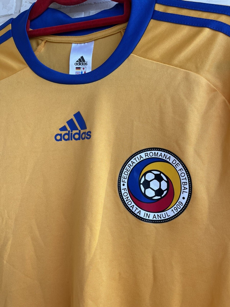 ROMANIA 2008 2010 HOME FOOTBALL SHIRT ADIDAS NATIONAL TEAM JERSEY