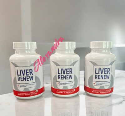 3 Bottles Liver Renew Formula with Artichoke Extract Vegetarian Capsules 4/27