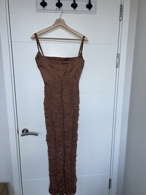 lilian mocha corset maxi dress Clothing : Maxi Dresses : 'Lilian' Mocha Corset Maxi Dress