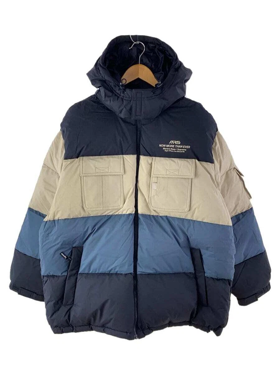 Doudoune Supreme bleue XL occasion