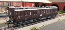 * 1/87 HO* Fleischmann * DRG 3rd Class Passenger Brake Coach 242  * BOXED * 5802