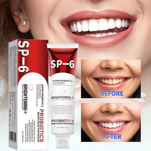 Sp-6 Probiotic Whitening Zahnpasta Aufhellung & Fleckenentfernung Zahnpasta - Bild 2 von 10