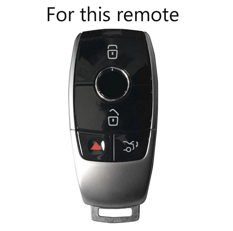 Funda Silicona Llave Para Mercedes Benz Clase E W213 E200 E300 Mando a Distancia Llavero Cubierta Foto 3 de 4