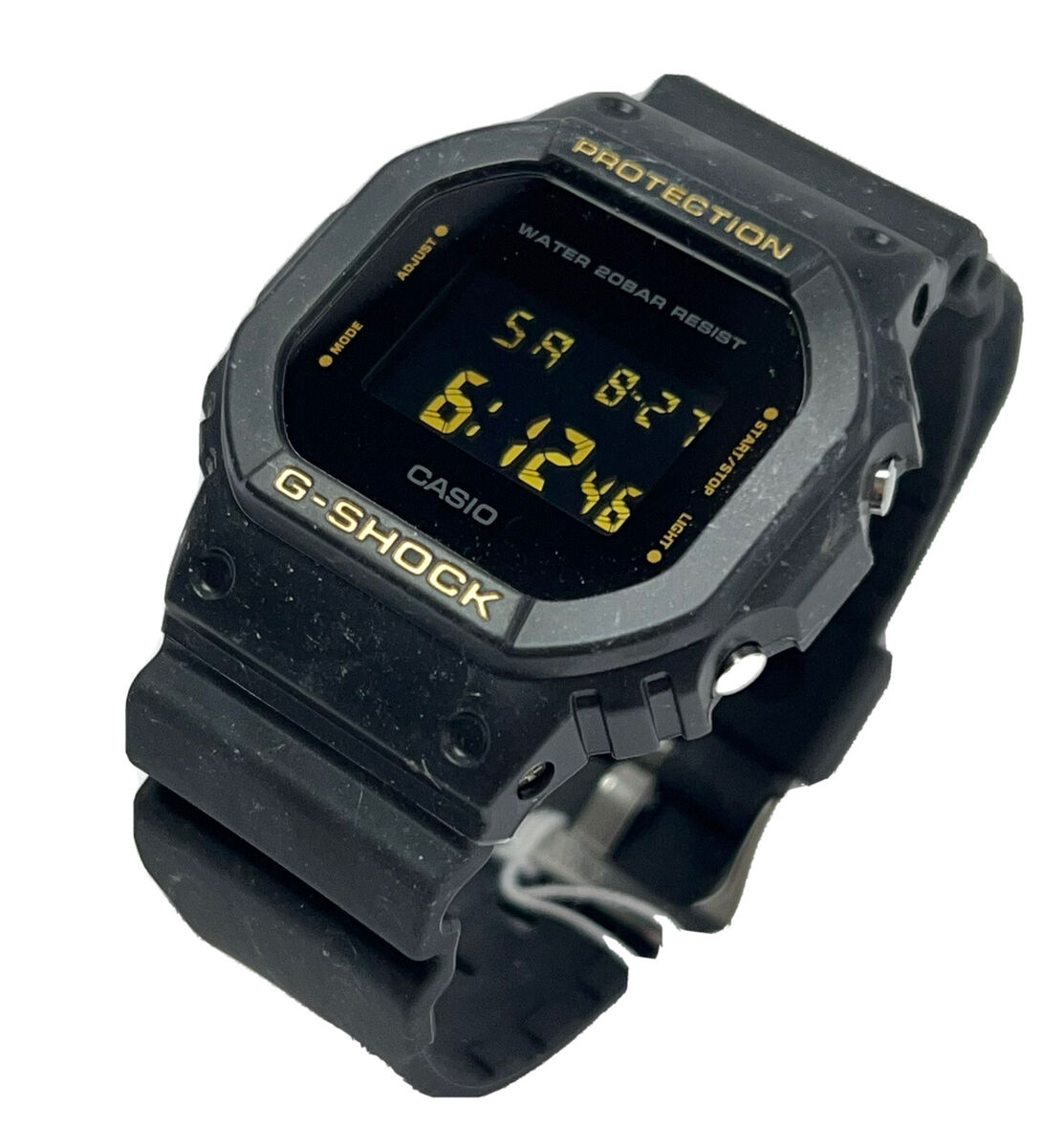 Casio Genuine G Shock DW5600WS-1 DW5600WS New Black DW-5600 Casio Genuine G Shock DW5600WS-1 DW5600WS New Black DW-5600