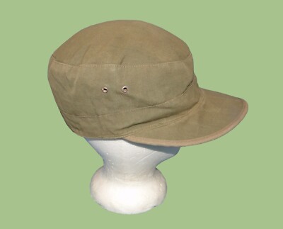 Vintage 1944 Dated WWII US Army Field Cap Hat With Ear Flaps Union Cap Co  Size