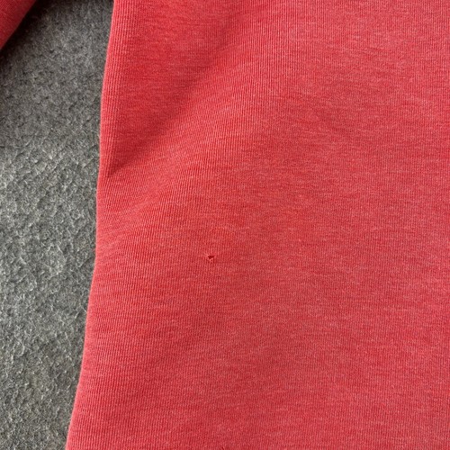 North Face Hoodie Boys XL Red Full Zip Swoosh Spellout Tech Fleece Windrunner - Picture 6 of 18