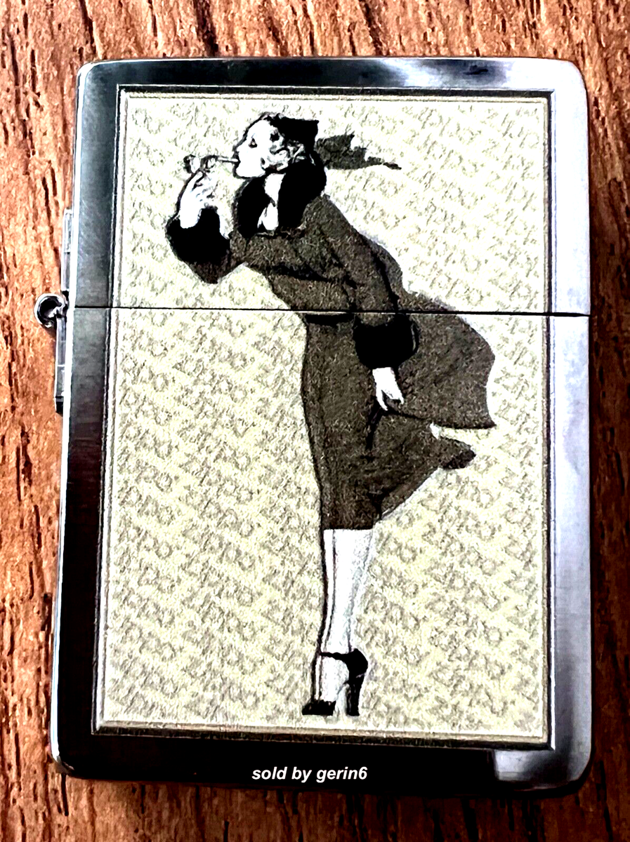Zippo Windproof Replica 1935 Lighter With Vintage Windy, 99527 New