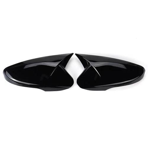 For Hyundai Veloster 2012-2017 2Pcs ABS Gloss Black Rearview Mirror Cover Caps - Bild 2 von 6
