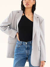 Sisterhood Julia Jacket - Grey Size Small - Rrp £120 Nwt