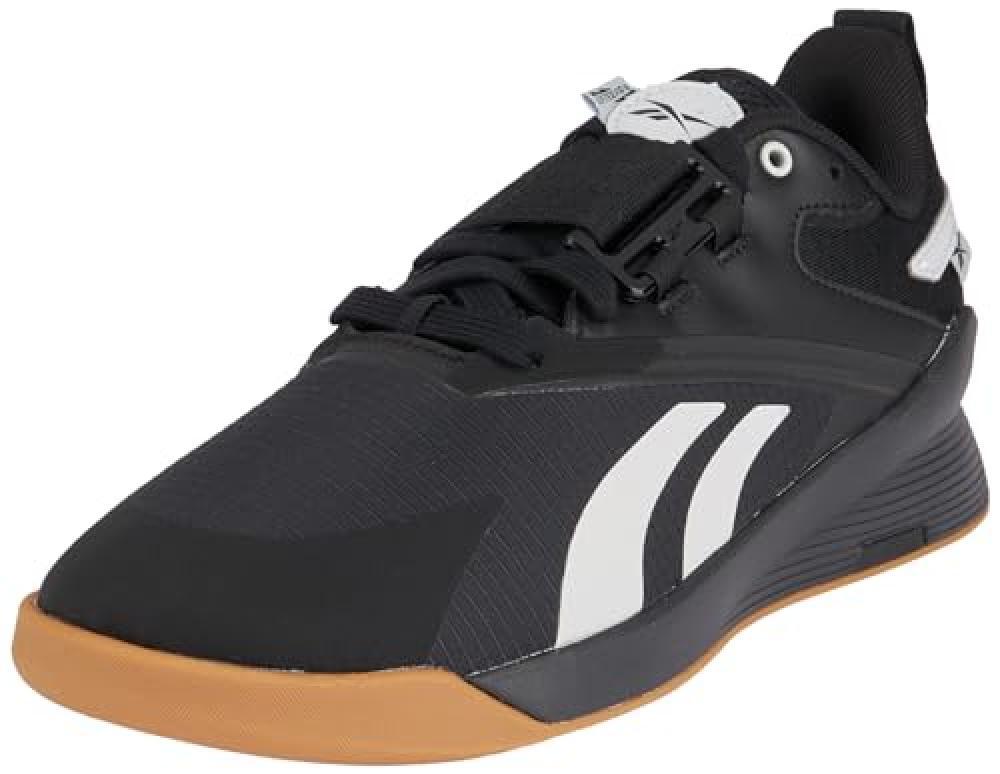 (TG. 45 EU) Reebok Lifter PR III, Sneaker Unisex-Adulto, CBLACK/PUGRY2/RBKLE3, 4