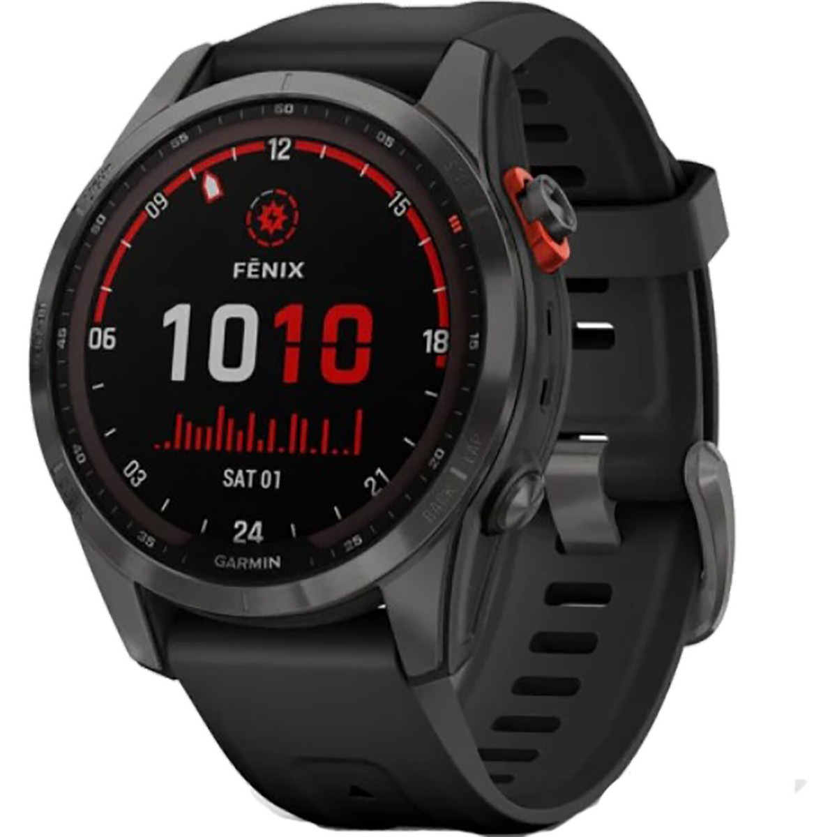 【美品】Garmin ガミン Fenix 7 Dual Power 47mm Garmin fenix 7 Sapphire Solar 47mm Rugged GPS Smartwatch