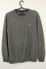 Paul  Shark Yachting Gray Cotton Long Sleeve Tight-Knit Crew Neck Sweater L