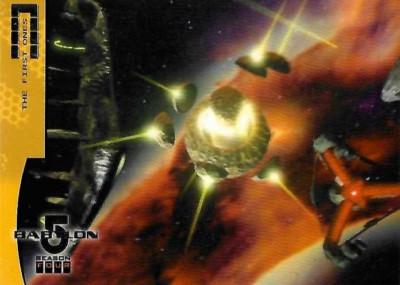 TCS 1017  Babylon 5 Season 4  Card Fleet Of The First Ones Chase Card F1