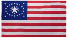 3x5 Texas American 28 Star Historical 100D 3'x5' Woven Poly Nylon Flag Banner
