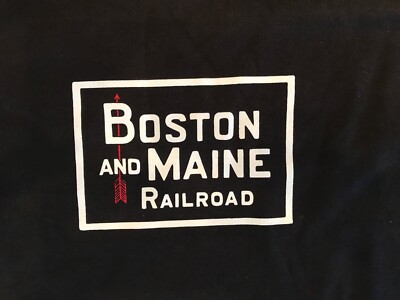 Boston & Maine Railroad WN&P Division T-shirt (Black)