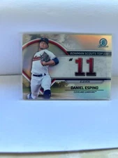2023 Bowman Scouts Top 100 #BTP-11 Daniel Espino - Cleveland Guardians
