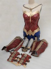 Justice League Wonder Woman Diana Prince Halloween Cosplay Costume Uniform Armor