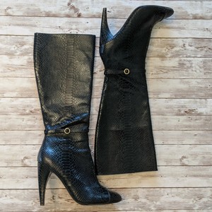 vegan snakeskin boots