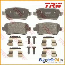 Brake pad set, disc brake Cotec TRW GDB1637 for Fiat