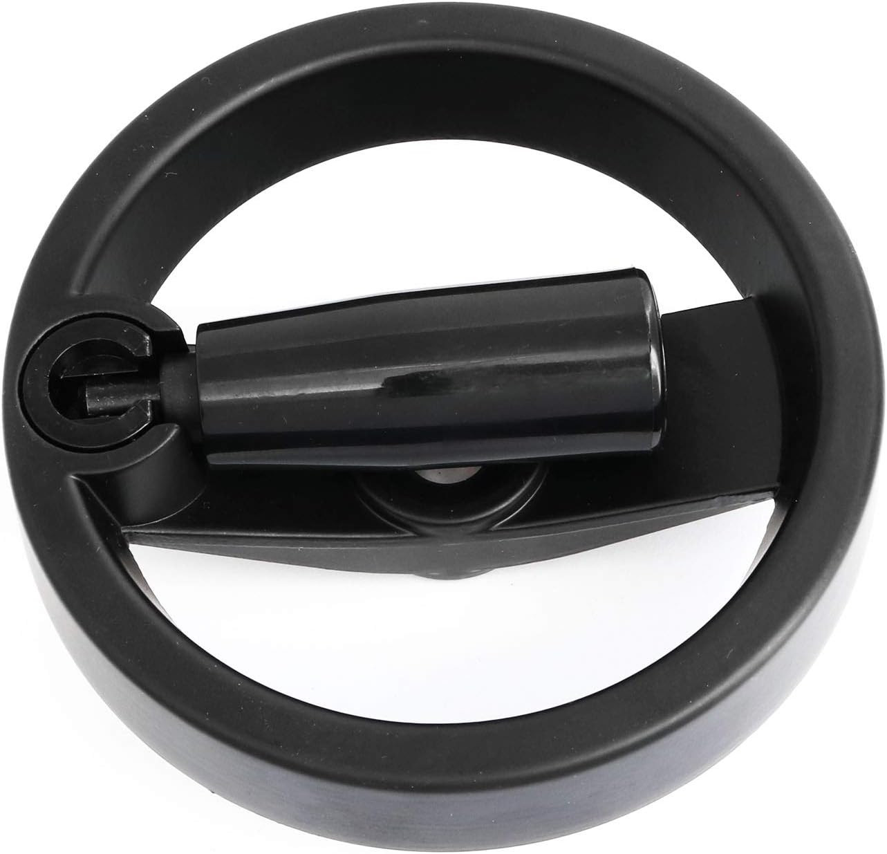 Heyous Foldable Handwheel Spoke Hand Wheel with Folding Revolving Handle for Mil