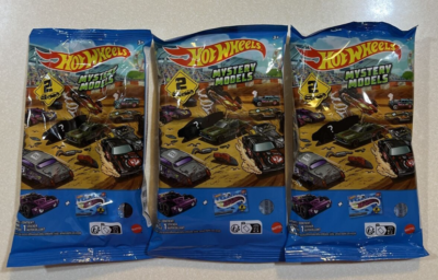 Coffret Mystère Hot Wheels - Lot De 20 Voitures Sans Doublons + 2 Chasses Au Trésor - Neuf Sous Blister