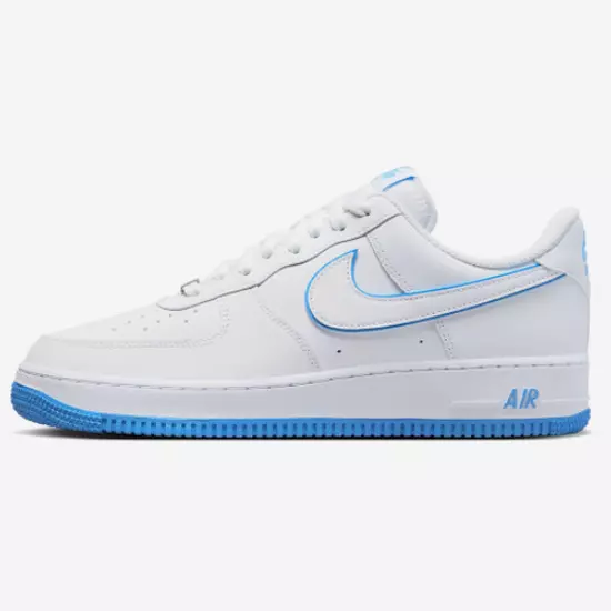 Nike Air Force 1 07 Shoes White University Blue DV0788 101 Expeditedship