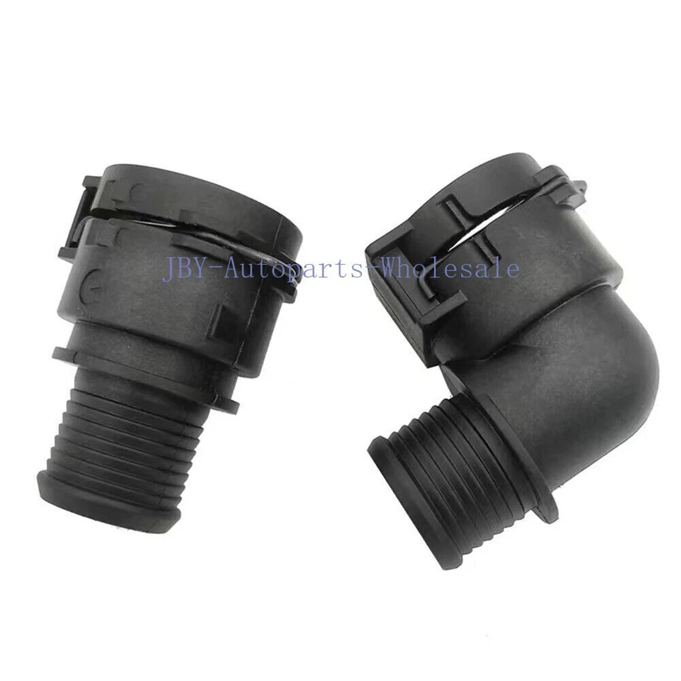 Juego de 2 piezas de calentador conector recto + soporte de codo para Buick Encore 95089364 Foto 2 de 4