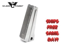 Wilson Combat 1911 Mainspring Housing, V-Grip, Full-Size, Stainless NEW! # 92SV