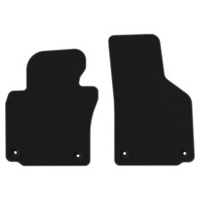 Velours Fußmatten für Seat Leon II Bj. 2005 - 2009 Automatten Passform VORNE LUX