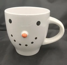 Royal Norfolk Snow Man Face Hot Cocoa Mug