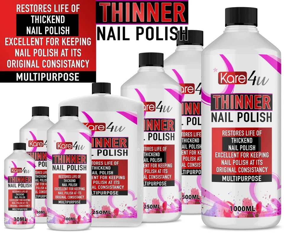 Nail Polish THINNER Gel Nail Varnish Thinner Thin and Revive old Favorite polish