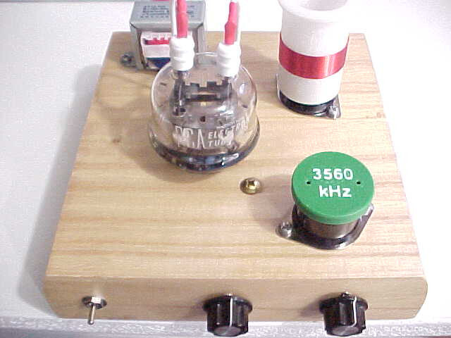 Schematic Only 832 Dual Pentode QRP 80/40 Meter CW Ham Radio Transmitter