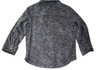 E5 NWT 18-24M GYMBOREE Boys Incredi-Soft Gray Fleece Button Up Shirt — photo 4