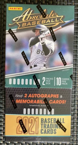 2021 Panini Absolute Baseball Hobby Box - Free Priority Shipping