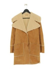 Mih Women's Coat S Brown 100% Other Overcoat
