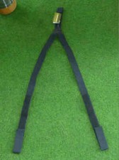 Szelki Profiforest elastyczne czarne od wzrostu 185 cm z rzepami